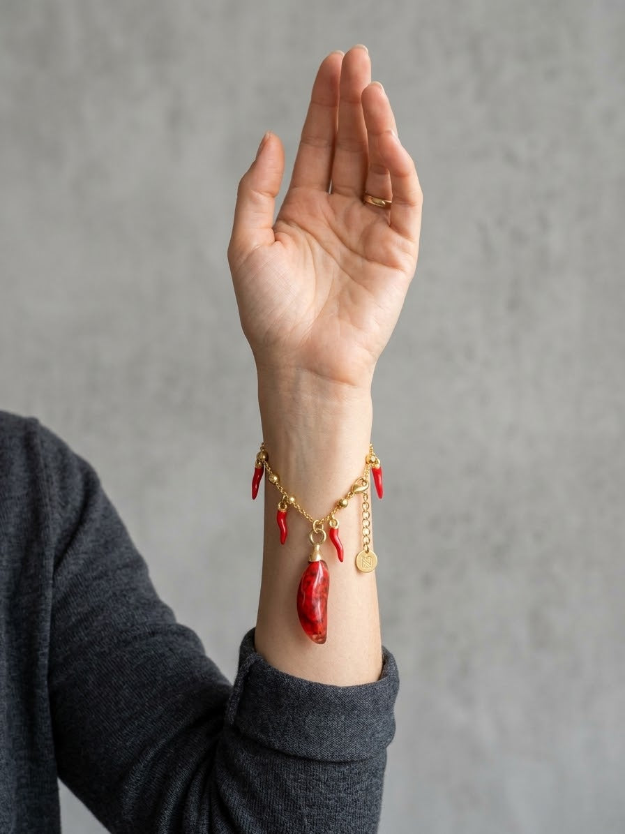 Bracciale - Peperoncino