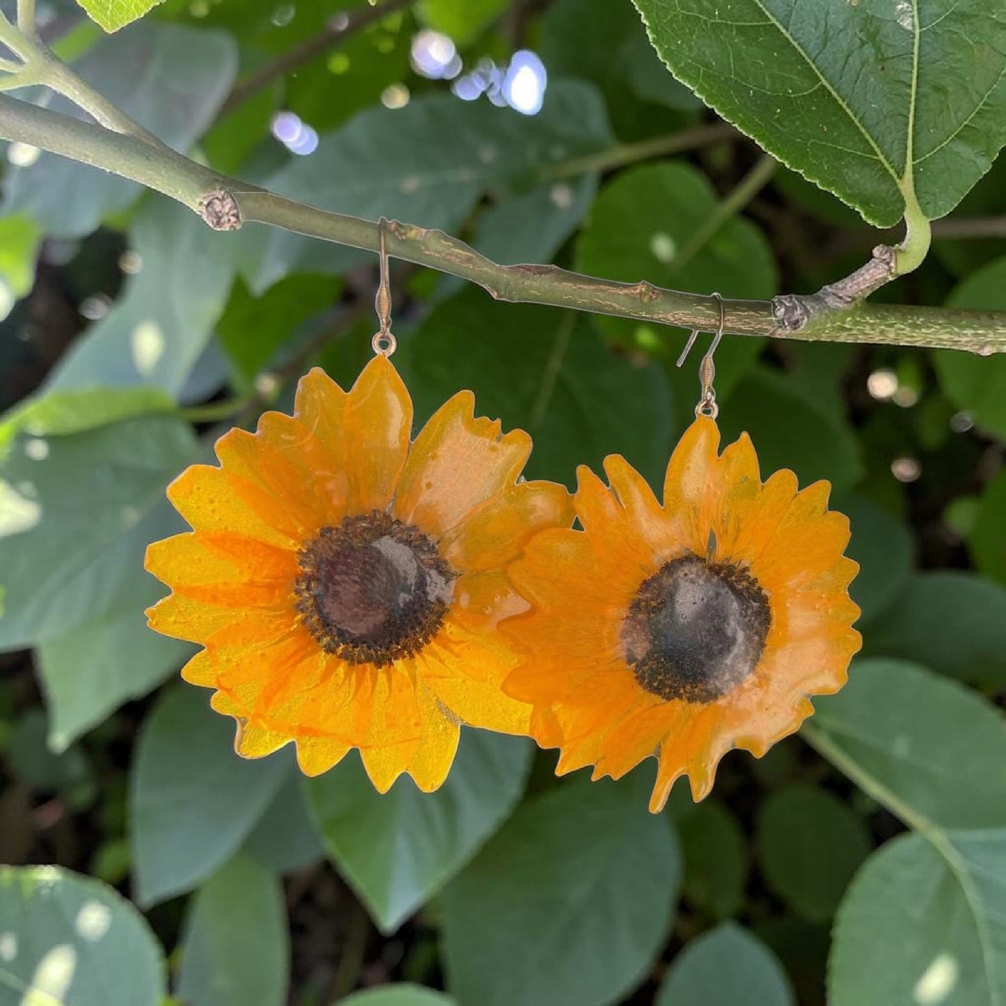 Orecchini - Fiore girasole