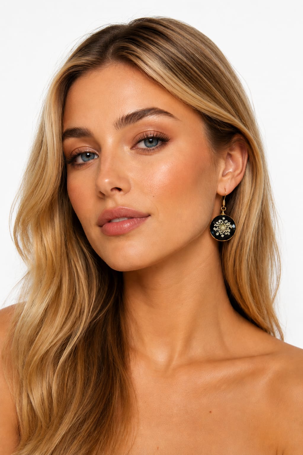 Primizie - Orecchini - Sambuco nero rotondo