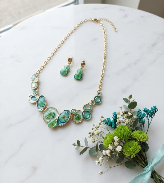 Collana - Parure ninfee