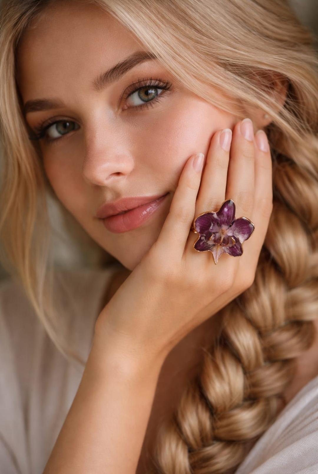 Primizie - Anello - Orchidea