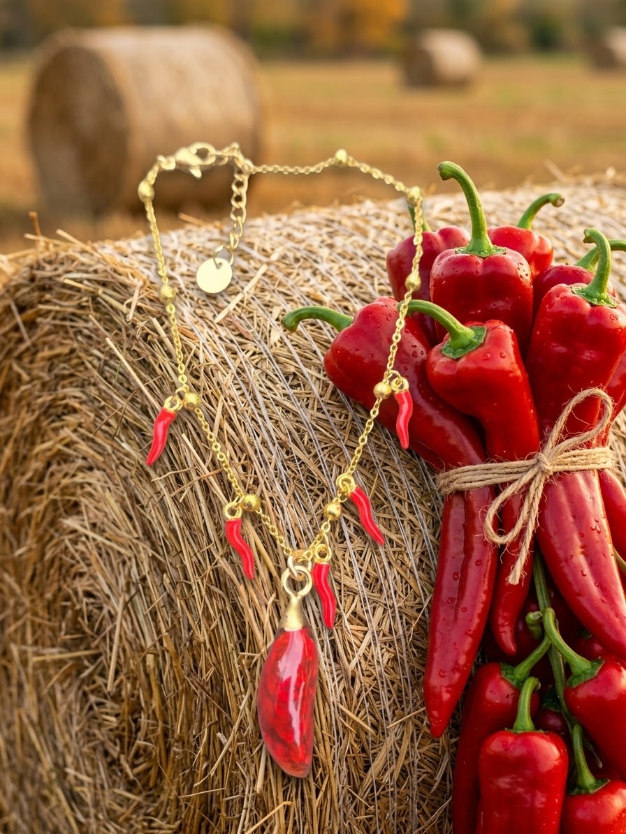 Bracciale - Peperoncino